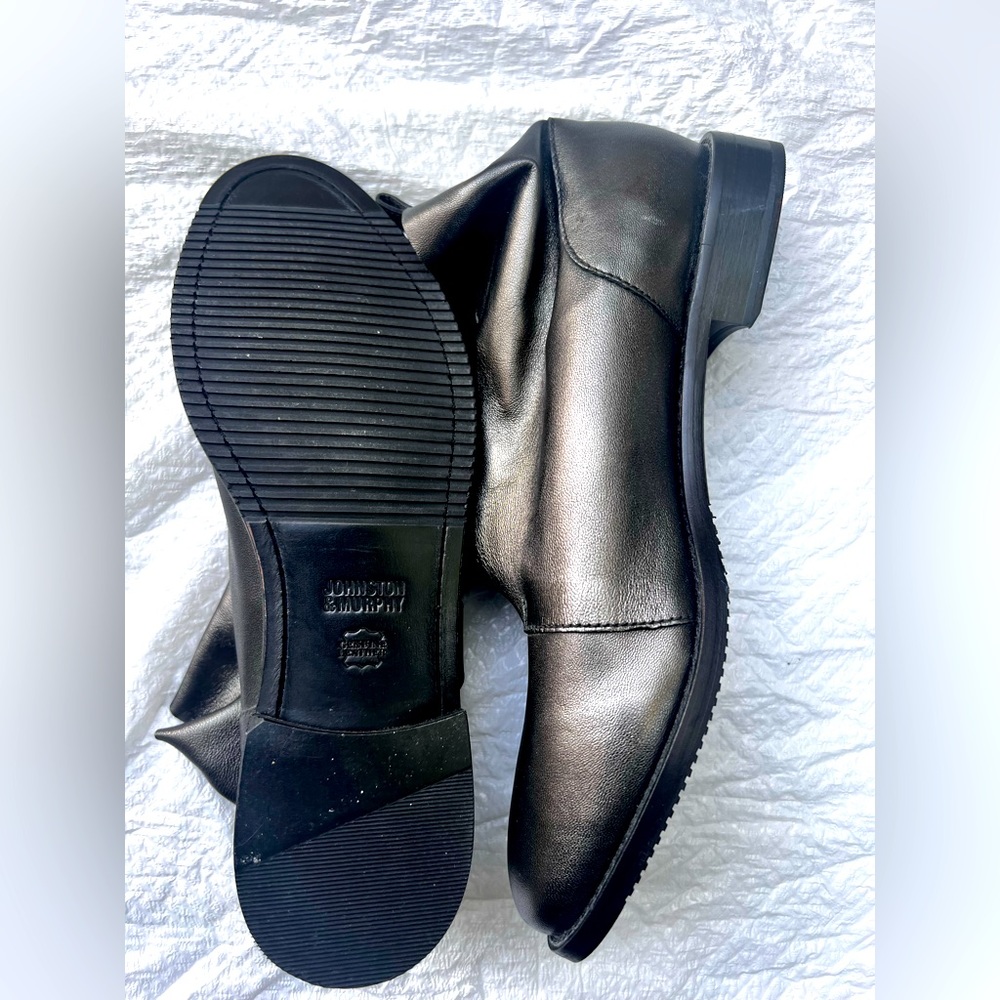 Johnston and Murphy Soft Leather Ankle Boots